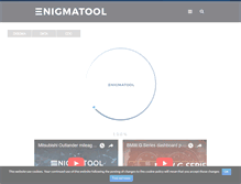 Tablet Screenshot of enigmatool.com